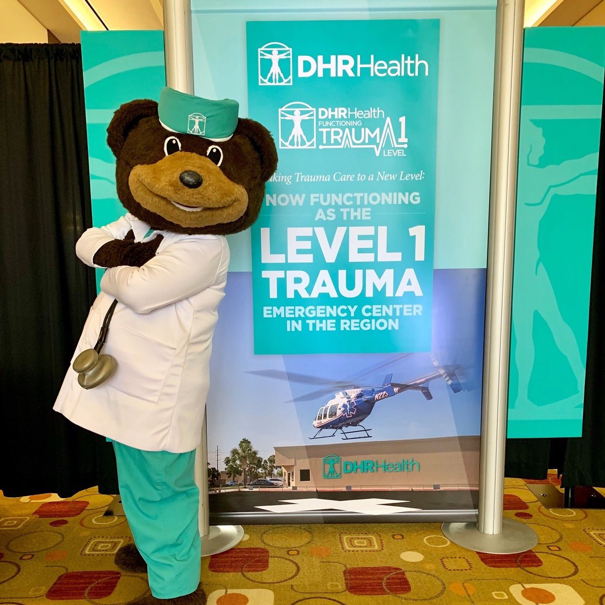 drtedebear's tweet photo. DHR Health is now offering the highest level of trauma care in the Rio Grande Valley! #level1trauma #riograndevalley #healthyrgv https://t.co/voivrbG2Ih