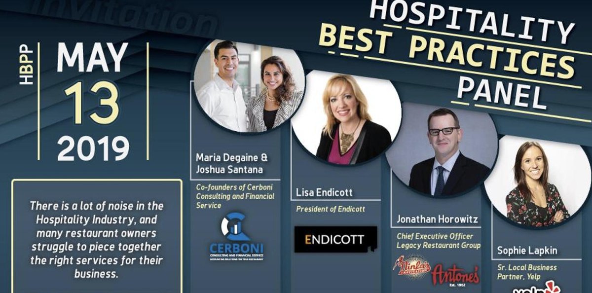 YelpHouston's tweet image. May 13th is a Hospitality Best Practices Panel that @Yelp Local Business Partner Sophie Lapkin will be speaking at |  bit.ly/2VedCxi
