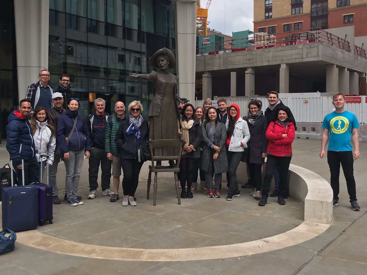 Seeing as it’s #NationalWalkingMonth why not give Free Manchester Walking Tours a go! Every day at 11 am - meet in Sackville Gardens. #GMWalkingFestival