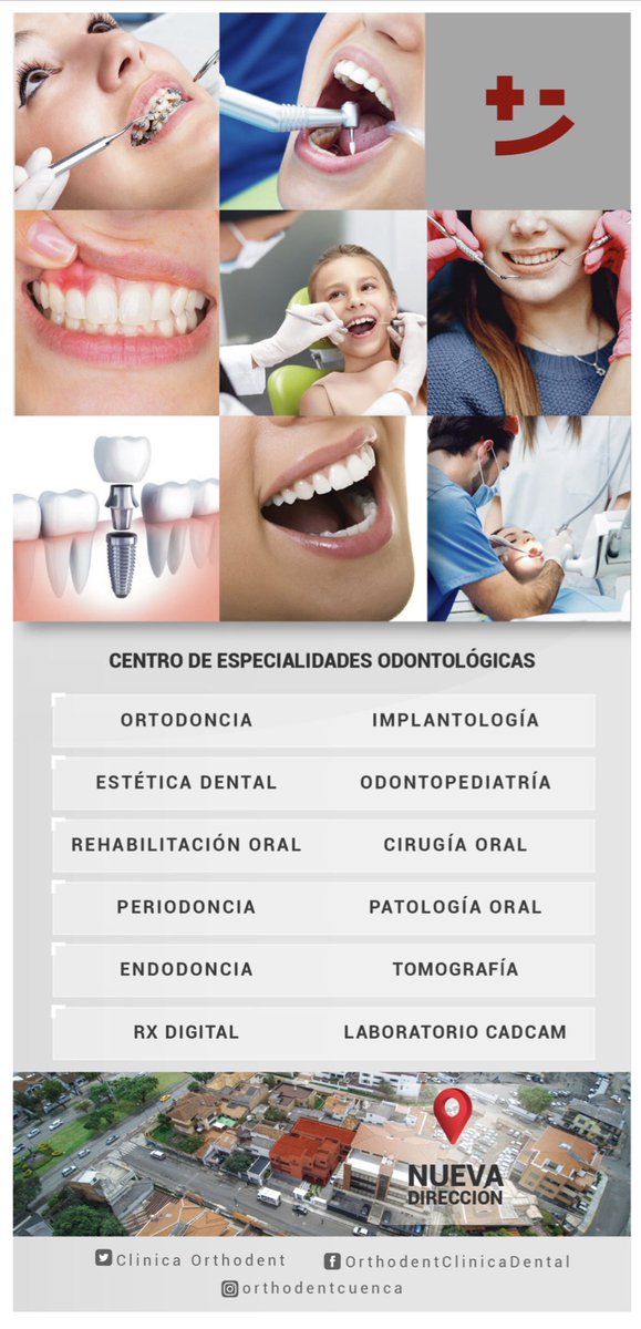 Nuevo Local, mejorando los servicios para nuestros pacientes ,Calle José Alvear 1-59 y Avenida Solano teléfonos 2850276 -2842683 -095883534 email : orthodentmb@hotmail.com