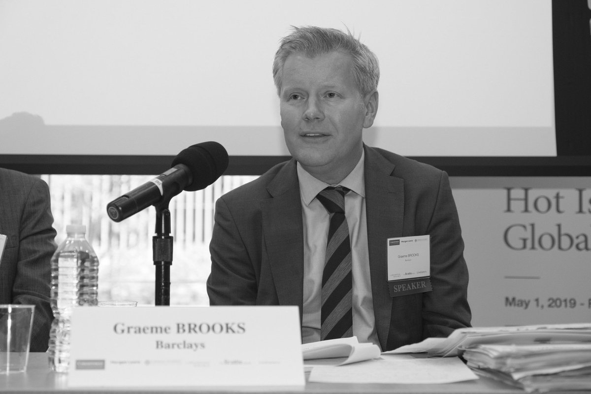 CompetitionLaws's tweet photo. Syndicated lending is an odd structure, with less competition and more cooperation than other markets. I've seen cases where being too pro-client, or proactive was considered anticompetitive by regulators - @Barclays Global Head of Competition Graeme Brooks at #AntitrustInFinance https://t.co/lBs40BENAg