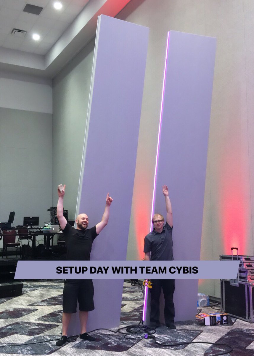 thinkcybis's tweet image. This is the stuff we live for—Team Cybis was fortunate enough to produce the General Sessions for BluJay Solutions’ SOAR 2019 Customer Conference and built an entire custom set for the event! @BluJaySolutions #BluJaySolutions #SOAR2019 #stage #events #audiovisual
