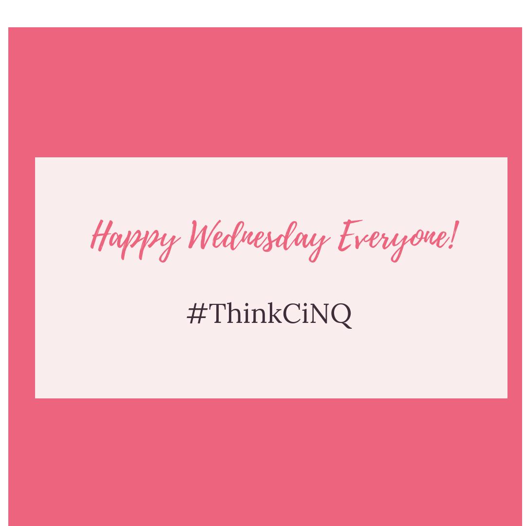 CINQRecruitment's tweet photo. Happy Wednesday Everyone!
#ThinkCiNQ #hiring #recruiting
#staffing #marketing #employment
#sourcing #business #mycareermattters
#newjob #jobopening #joboffer #tips
#socialmediamarketing #jobs #motivation
#wednesdaywisdom #wednesdaymood
#CiNQishiring #resume #contactus https://t.co/BxWyhlxCkS