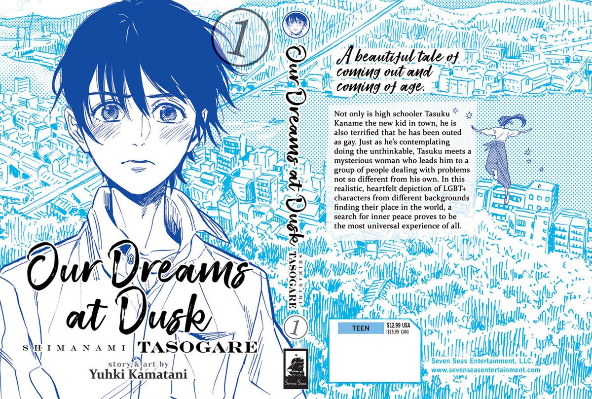 Our Dreams At Dusk Manga Seven Seas Entertainment on X: "OUR DREAMS AT DUSK: SHIMANAMI TASOGARE, Vol. 1 | Yuhki Kamatani | critically acclaimed dramatic manga about a broad LGBT+ community | $12.99 | May 7, 2019