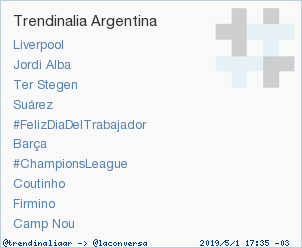 Trendinalia Argentina 🇦🇷 tweet media