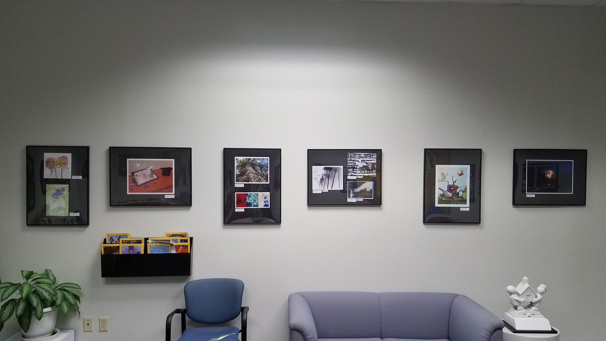 MrsMalinJPT's tweet photo. Taravella student artwork proudly displayed on the board members floor at KC Wright building in downtown Fort Lauderdale! 
@jptnahs @jptprincipal @BCPSFineArts @Sesh3502 @jptclassof2019 @ScottBrookCS https://t.co/W56mGupF9C