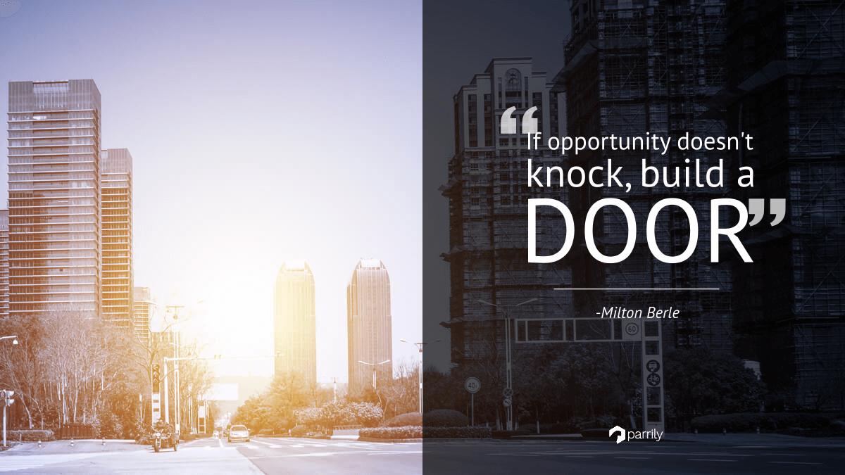 Parrily_com's tweet image. Don't sit around - make your business's own opportunities #WednesdayMotivation #WinItWednesday #humpday #WisdomWednesday #businessadvice