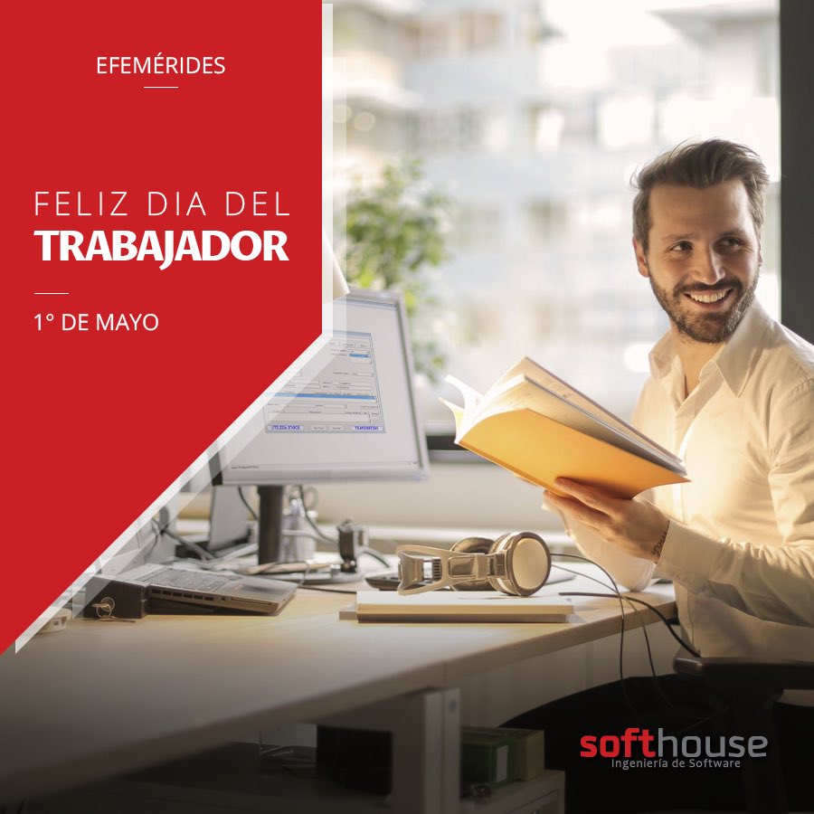 softhousearg's tweet image. Para los que trabajan con las manos,
para los que trabajan con la cabeza,
para los que ponen el alma y cuerpo,
para los que sueñan con construir un mundo mejor.
Feliz día del trabajador! 😀