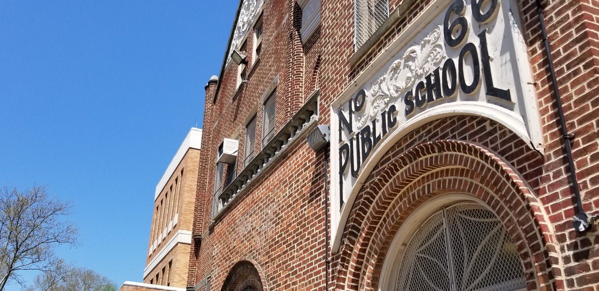 NYC_SCA's tweet photo. This @NYC_SCA addition to the historic PS 66 in Richmond Hill will be ready in September & allows for the removal of a TCU at the school. #space2learn #schooladdition https://t.co/1GukbnmJlT