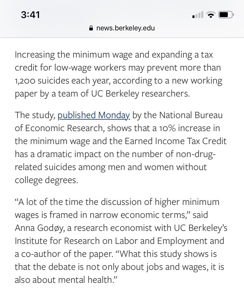 Reminder that poverty—which is a systemic feature of capitalism—kills untold numbers of people every year.