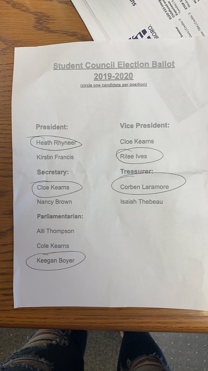 VR6Stuco's tweet photo. Congratulations to our 2019-2020 officers❤️💛 https://t.co/Ah4PRBMUQv