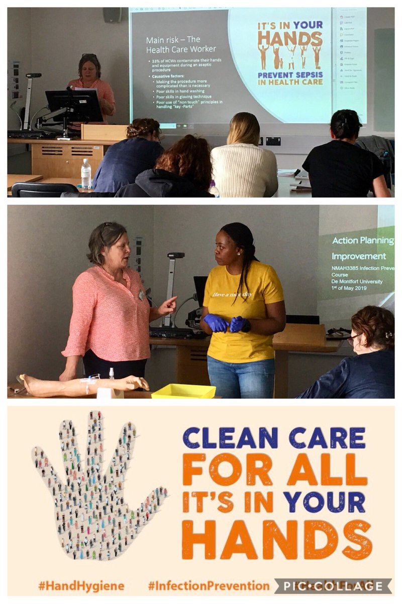 NHInfectPrevent's tweet photo. Thank you @marthab60 for sharing your #Knowledge and experience with our @nuffieldhealth new link practitioner #asepsis #infectionprevention #patientsafety @dmuleicester https://t.co/tsGlWMCLRV