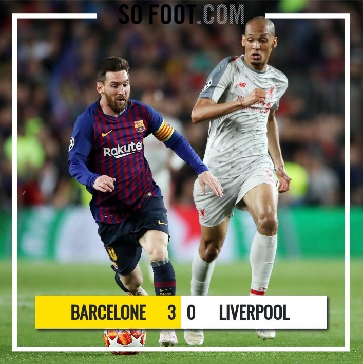 sofoot's tweet image. C'est bon ? On a le droit de dire que Messi est le plus grand joueur de l'Histoire maintenant ? #FCBLIV