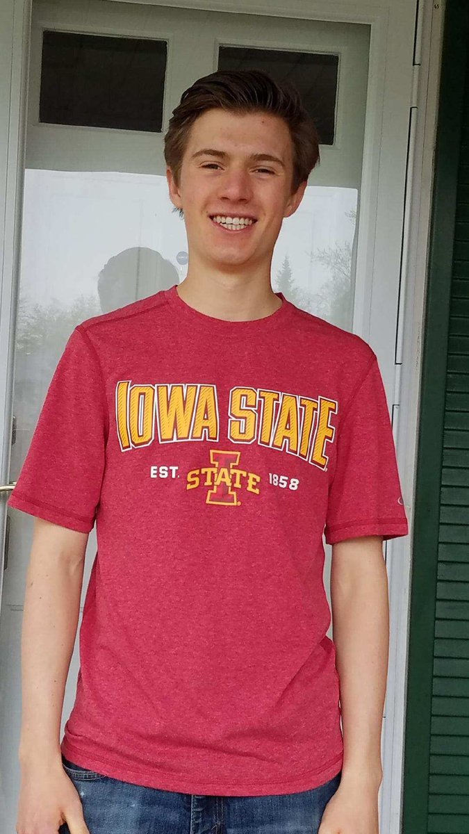 rmhscommits2019's tweet photo. Congratulations to Aidan Fruzyna (@aidanfuzzy87) for committing to Iowa State University to major in Mechanical Engineering!! Go Cyclones!!!
@BeACyclone https://t.co/EalTg4wR5J