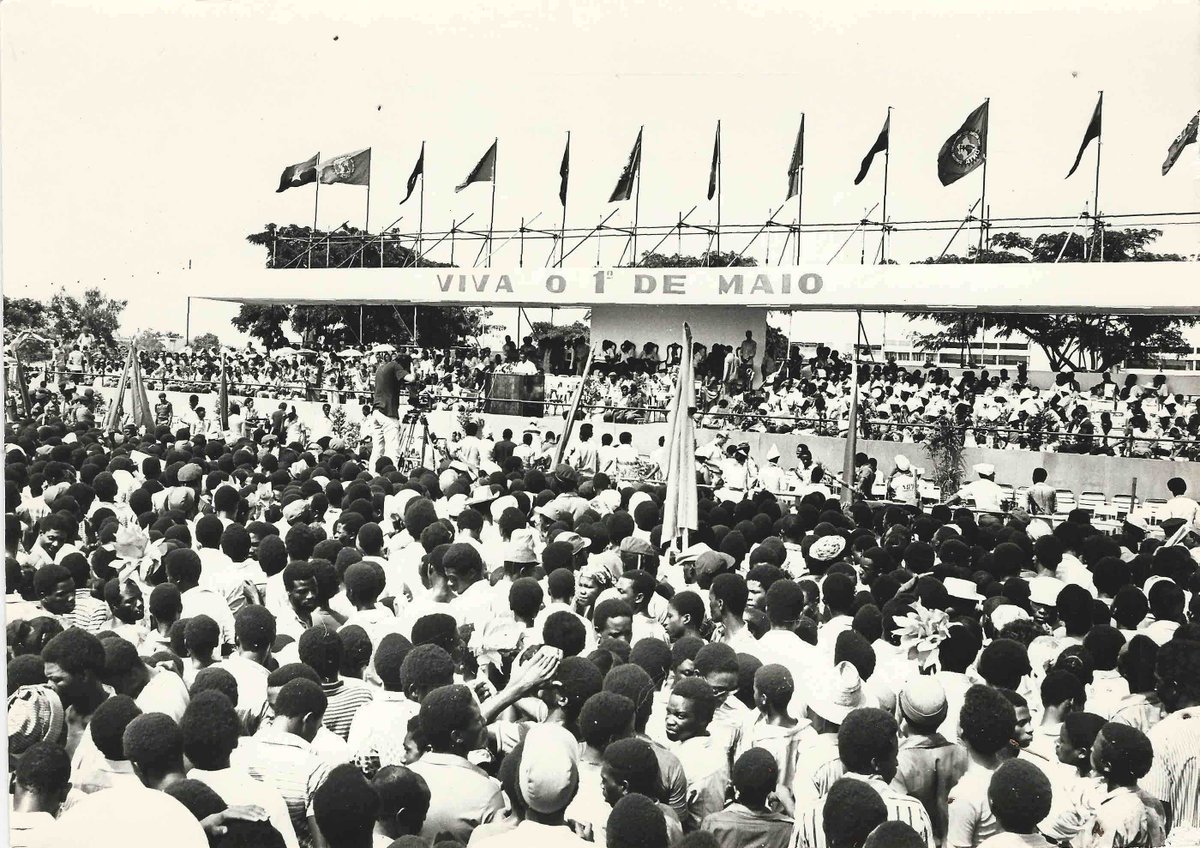  #PrimeiroDeMaio, Angola, 1980./21 #InternationalWorkersDay  #DiaDelTrabajador  #1Mayo  #1Mai  #MayDay