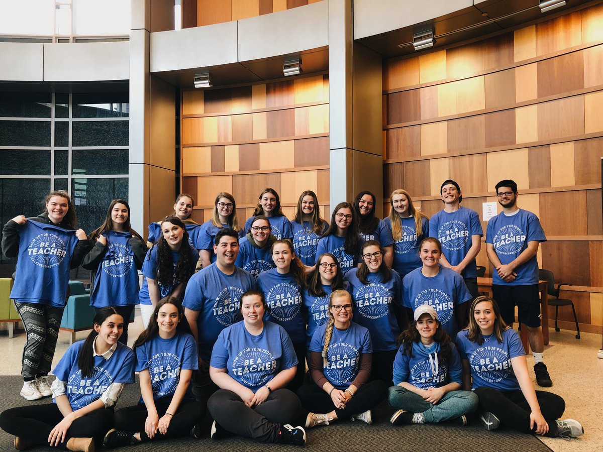 EasternEdClub's tweet image. We #showuptoteach to inspire and motivate the next generations of students to think bigger and more creatively to reach their goals! —&amp;gt; post in YOUR “Teach CT Shirt” &amp;amp; use the hashtag above - and use your #words to be #heard! 🌐📘✏️