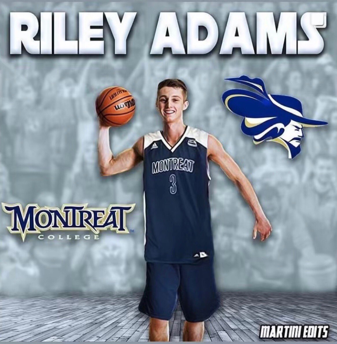 Class of 2019 Riley Adams commits to Montreat College