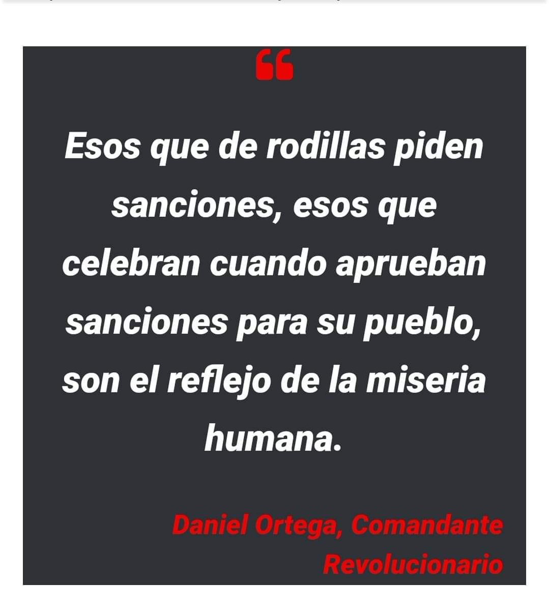 krupskaya_ny's tweet photo. Muy bien lo dijo el Cmdte. Presidente #DanielOrtega
#Traidores #VendePatria #MataMama #Malinchistas #MiseriaHumana
No tienen otro nombre.
#LealesSiempreTraidoresNunca #PLOMO19 #UnidosEnVictorias #RedFSLN #ResistenciaUrbanaDigital #RedIzquierda #Nicaragua40Revolución https://t.co/SUArx03PSm