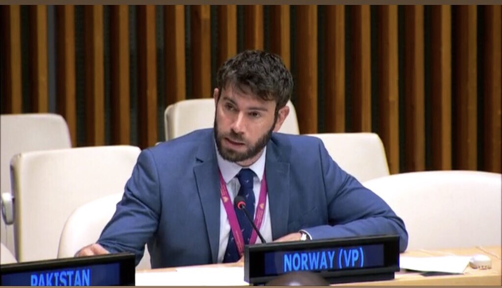 dgimenez82's tweet photo. #ECOSOC meeting on #Tax Matters. Corruption and illicit flows disproportionately affect the most vulnerable and increases inequality. If we want to succeed in reaching the #SDGs we need to improve tax systems, increase transparency and end impunity. @norwayUN https://t.co/nccvybXbtL