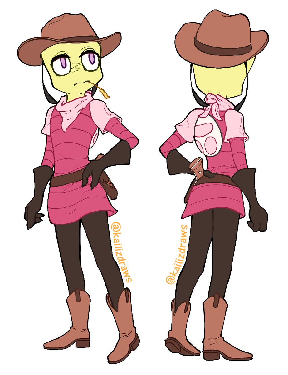 KailizD's tweet photo. 🤠cowboy zim #InvaderZim https://t.co/QTKFqMrOoy