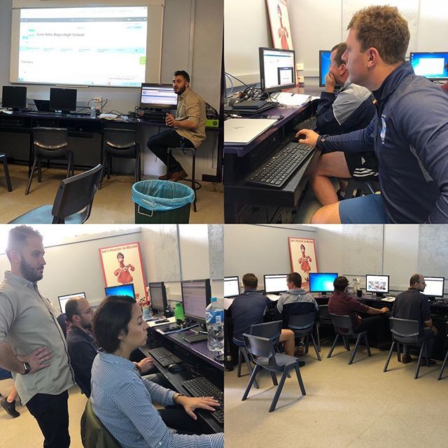 Today we held a professional learning day for teachers on our new website platform #EHBHS #teachingteachers