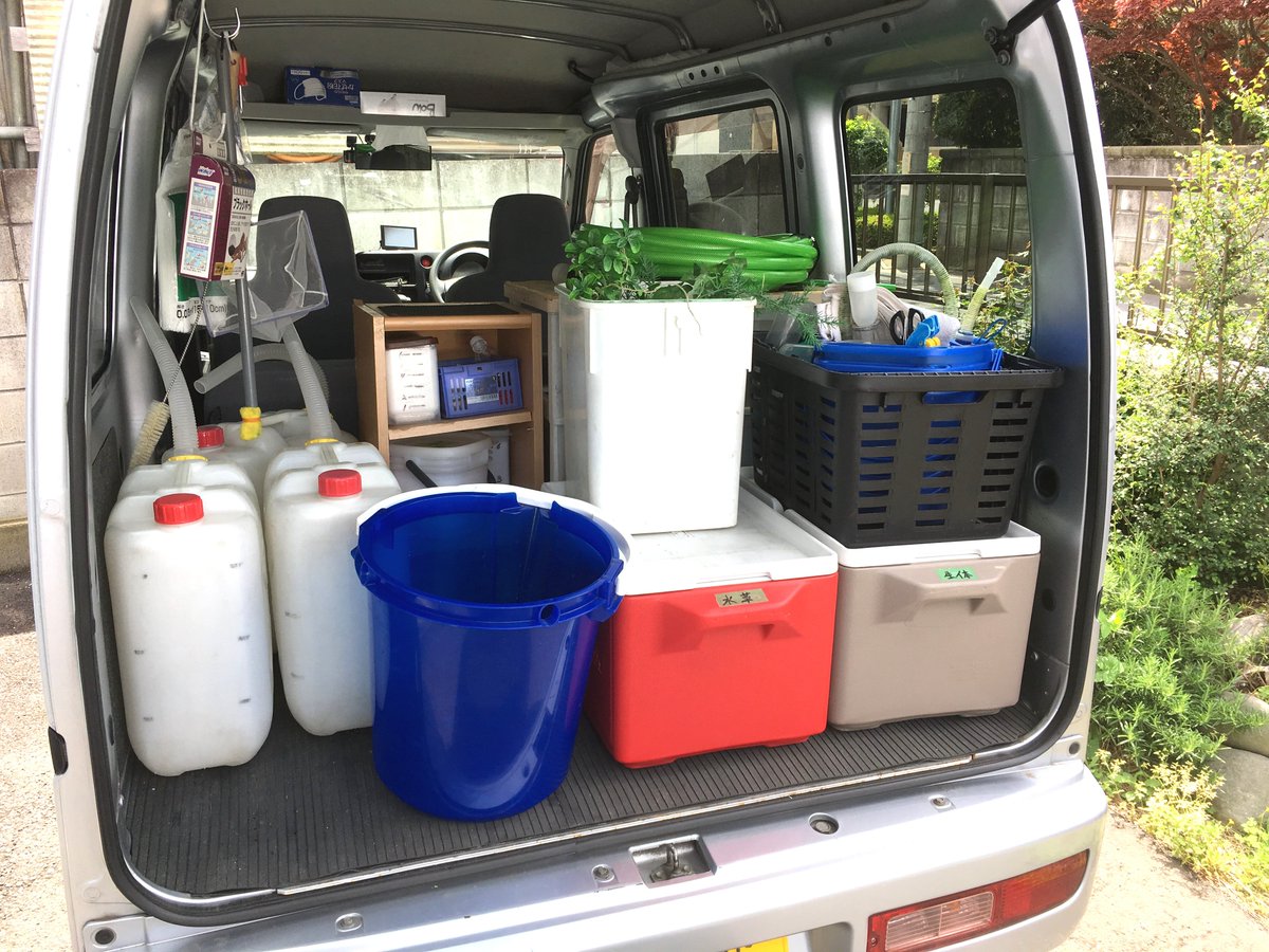 水槽レンタルサービス お客様への水槽メンテナンスに伺う軽バンはいつもこのようになっています 私がa型のせいか 整理整頓されているのが気持ち良いのでスタッフたちにも強要 しています 水槽レンタル 熱帯魚水槽のレンタル 熱帯魚レンタル 水槽 水槽レンタルサービス お客様への水槽メンテナンスに伺う軽バンはいつもこのようになっています 私がa型のせいか 整理整頓されているのが気持ち良いのでスタッフたちにも強要 しています 水槽レンタル 熱帯魚水槽のレンタル 熱帯魚レンタル 水槽