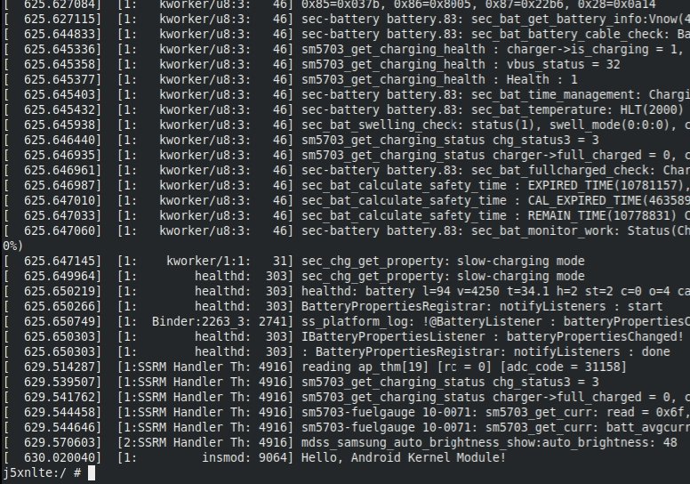 r3vflash's tweet image. The hardest &quot;Hello, World&quot; i&apos;ve ever made. That&apos;s my first Android kernel module. :)