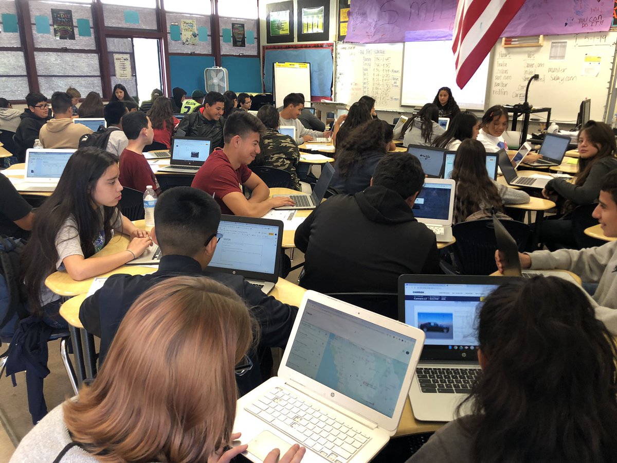 idewthemath2's tweet image. The Game of Life. Ss are creating their future...they’re choosing a career, finding monthly pay, and using that pay to find a house, car, groceries, and utilities within that budget...if it doesn’t work they’re readjusting their choices 😊❤️ #TeamBCSD #SpartanStrong #ITeachMath