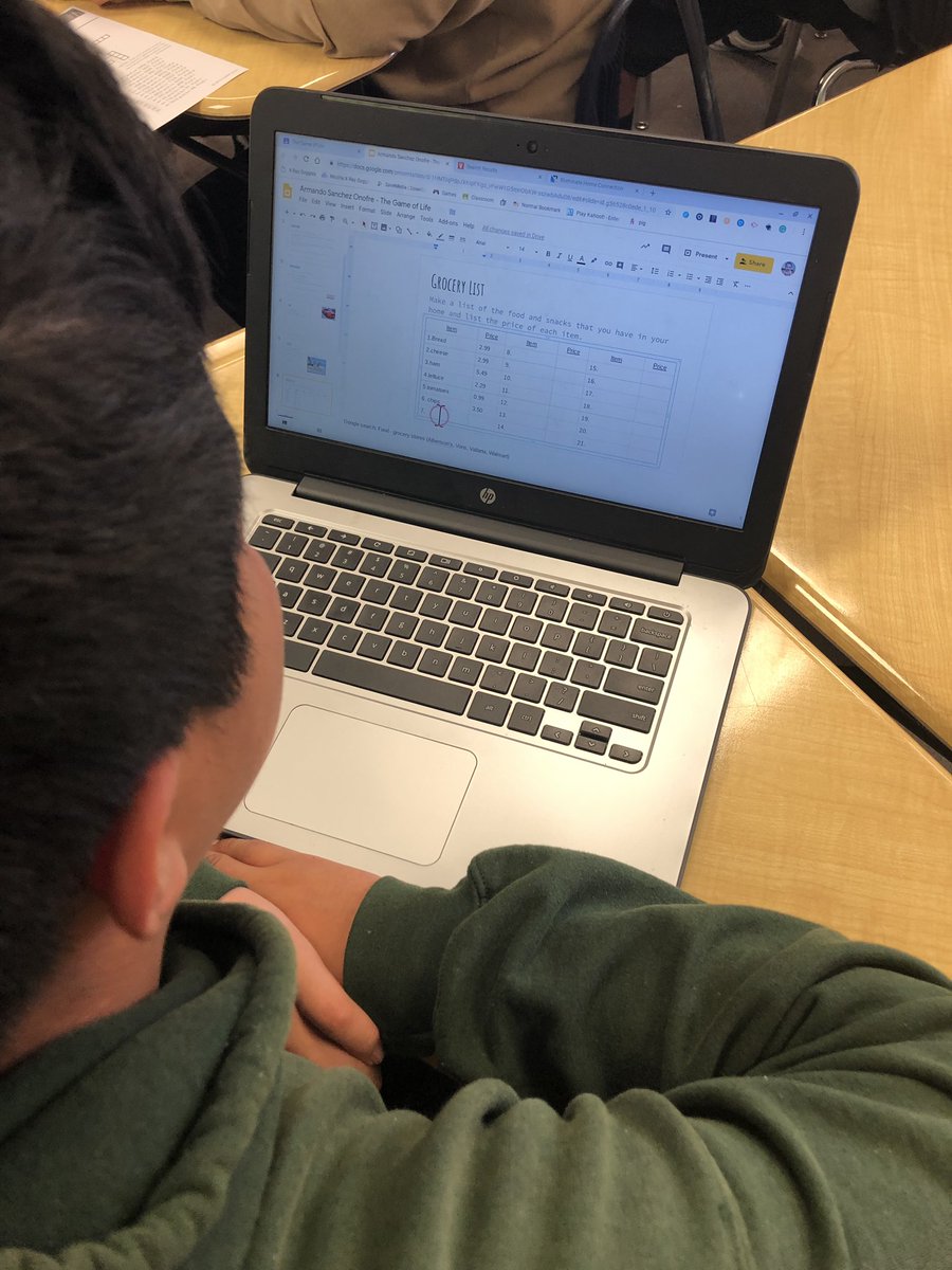idewthemath2's tweet image. The Game of Life. Ss are creating their future...they’re choosing a career, finding monthly pay, and using that pay to find a house, car, groceries, and utilities within that budget...if it doesn’t work they’re readjusting their choices 😊❤️ #TeamBCSD #SpartanStrong #ITeachMath