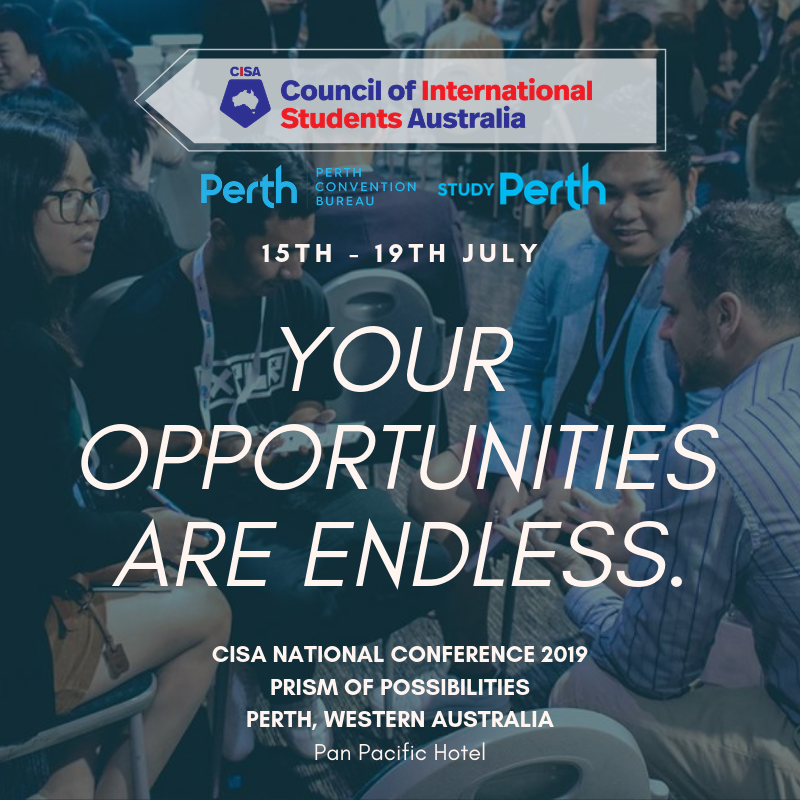 CISA_National's tweet photo. CISA CONFERENCE COMING UP!
https://t.co/Wvo84NGMYs
#CISAConference19 #CISAPoP19 #CISA2019 #PrismOfPossibilities #StudyPerth #WesternAustralia #Perth #InternationalEducation #InternationalStudentAUS #StudyInAustralia #StudyAustralia #CISANATCON2019 #AUSTRALIA #PERTH #SYDNEY https://t.co/ZTgIrV3rkc