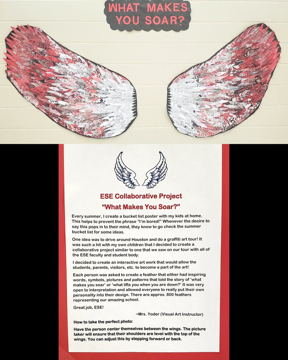 A_Yoder1's tweet image. As we enter May and the year is winding down.  I&apos;m reflecting on all of the amazing memories we&apos;ve made in the art room! I&apos;ve gotten to know the most amazing students,  families and staff. Thank you for an awesome year, Eagles! @HumbleISD_ESE #HumbleISDJoy #eseSOAR