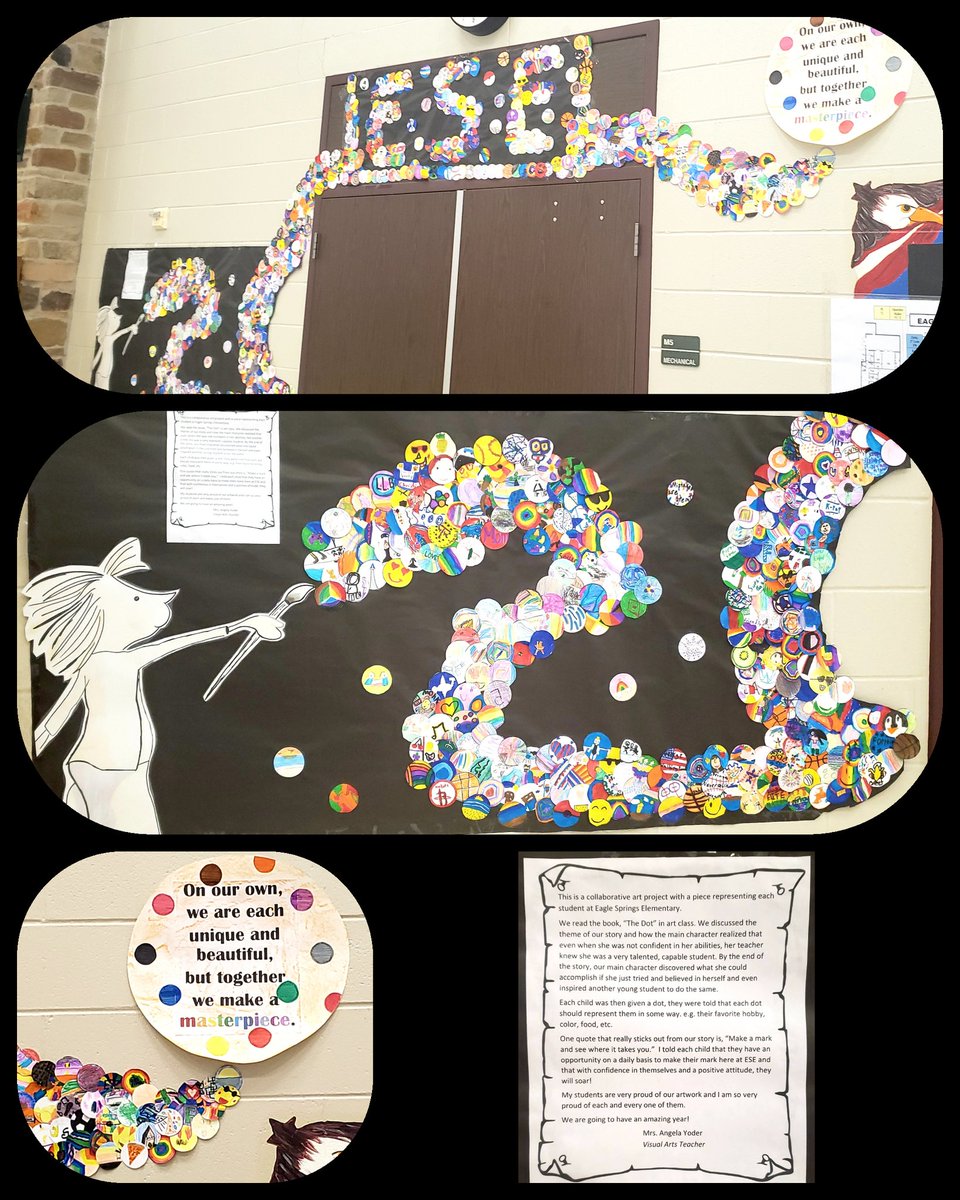 A_Yoder1's tweet image. As we enter May and the year is winding down.  I&apos;m reflecting on all of the amazing memories we&apos;ve made in the art room! I&apos;ve gotten to know the most amazing students,  families and staff. Thank you for an awesome year, Eagles! @HumbleISD_ESE #HumbleISDJoy #eseSOAR
