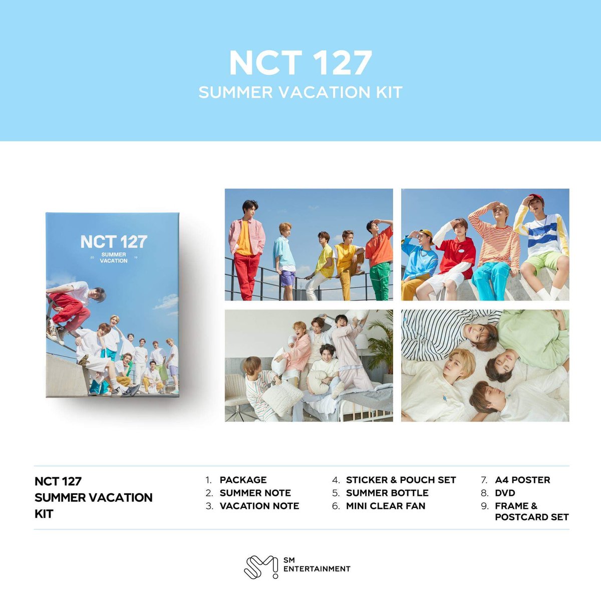 nctstuff2's tweet image. [Pls RT] เปิดพรีNCT/ WayV/Dream Summer Vacation 

♡เซตละ1300.-(รวมส่งลทบ)

♤ปิดรับ15พ.ค

#ตลาดนัดnct #ตลาดนัดwayv #ตลาดนัดอซท