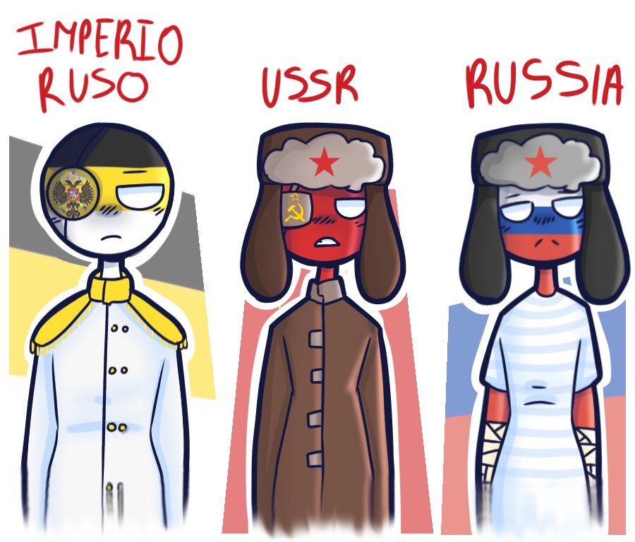 Как нарисовать ри из countryhumans
