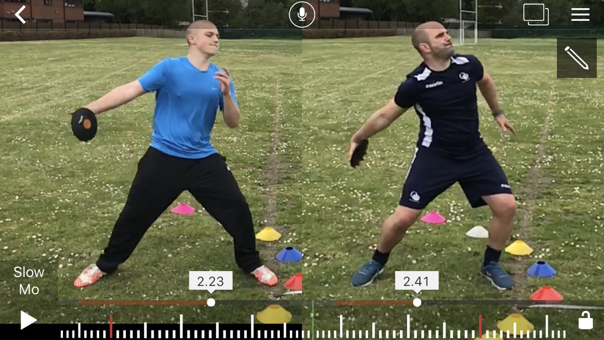 Q3Tipton_PE's tweet photo. Loved playing with Hudl technique at athletics club this evening - interesting comparisons in techniques #www #ebi @Q3Tipton Technology improving technique #stillnotperfect https://t.co/E4OKZmCsOt