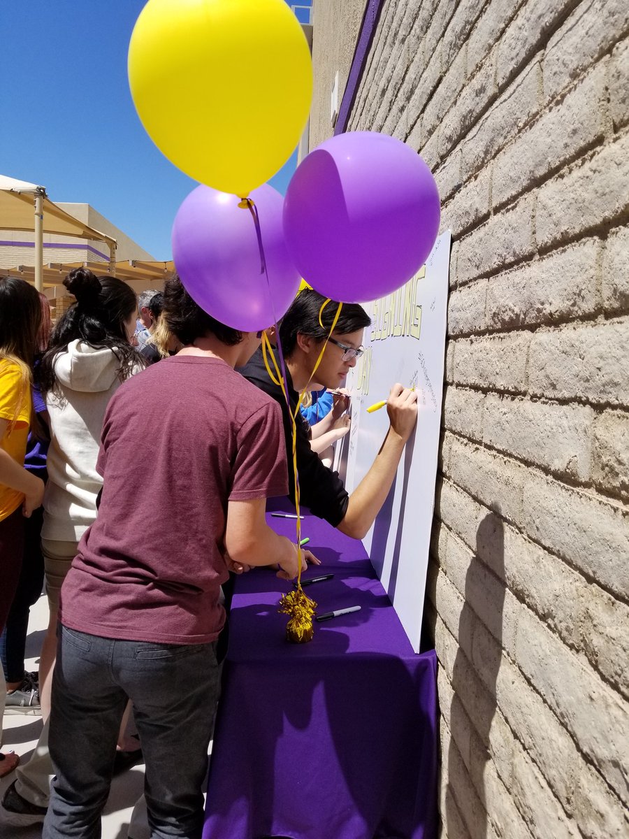 GCA College Signing day! Gilbert AZ
#GCACollegeSigningDay
#BetterMakeRoom 
#CollegeSigningDay 
#classof2019