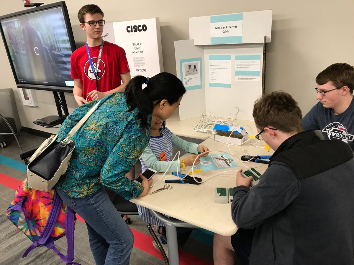 DCSCiscoKids (@kidsdcs) on Twitter photo Cisco students helping make Ethernet patch cables at our Celebration of Learning #TheDublinDifference <a href="/DCSEmerald/">DCS Emerald Campus</a> Cisco students helping make Ethernet patch cables at our Celebration of Learning #TheDublinDifference <a href="/DCSEmerald/">DCS Emerald Campus</a>