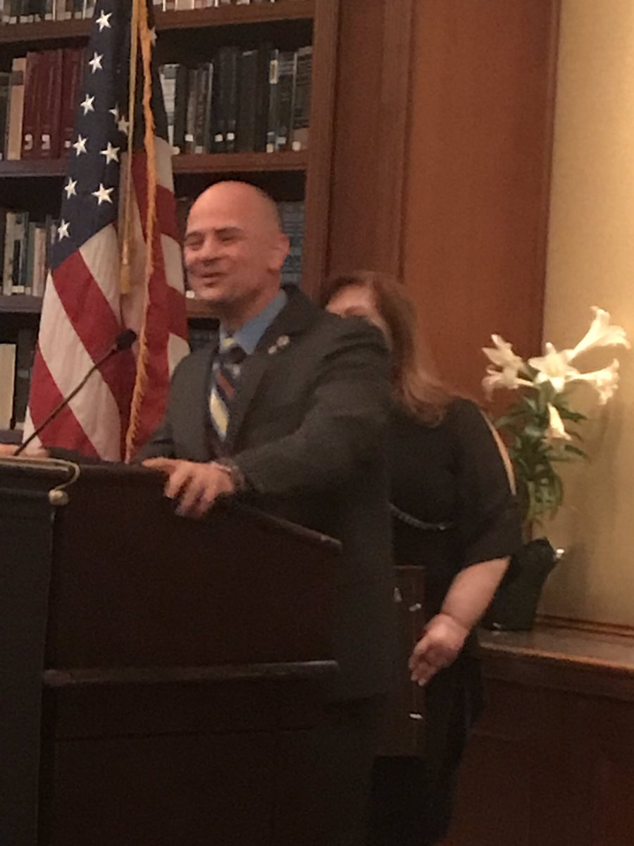 Mark Cannizzaro, our. CSA president , receiving the Medalist Award at the NYAPE Reception, <a href="/FollowCSA/">CSA</a>,<a href="/CannizzaroCSA/">Mark Cannizzaro</a>