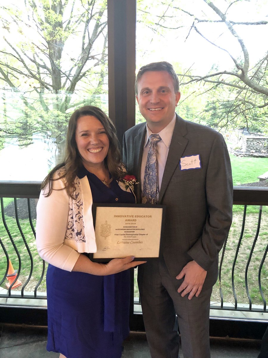 Congratulations Innovative Educator Award Winner Lorraine Coombes!