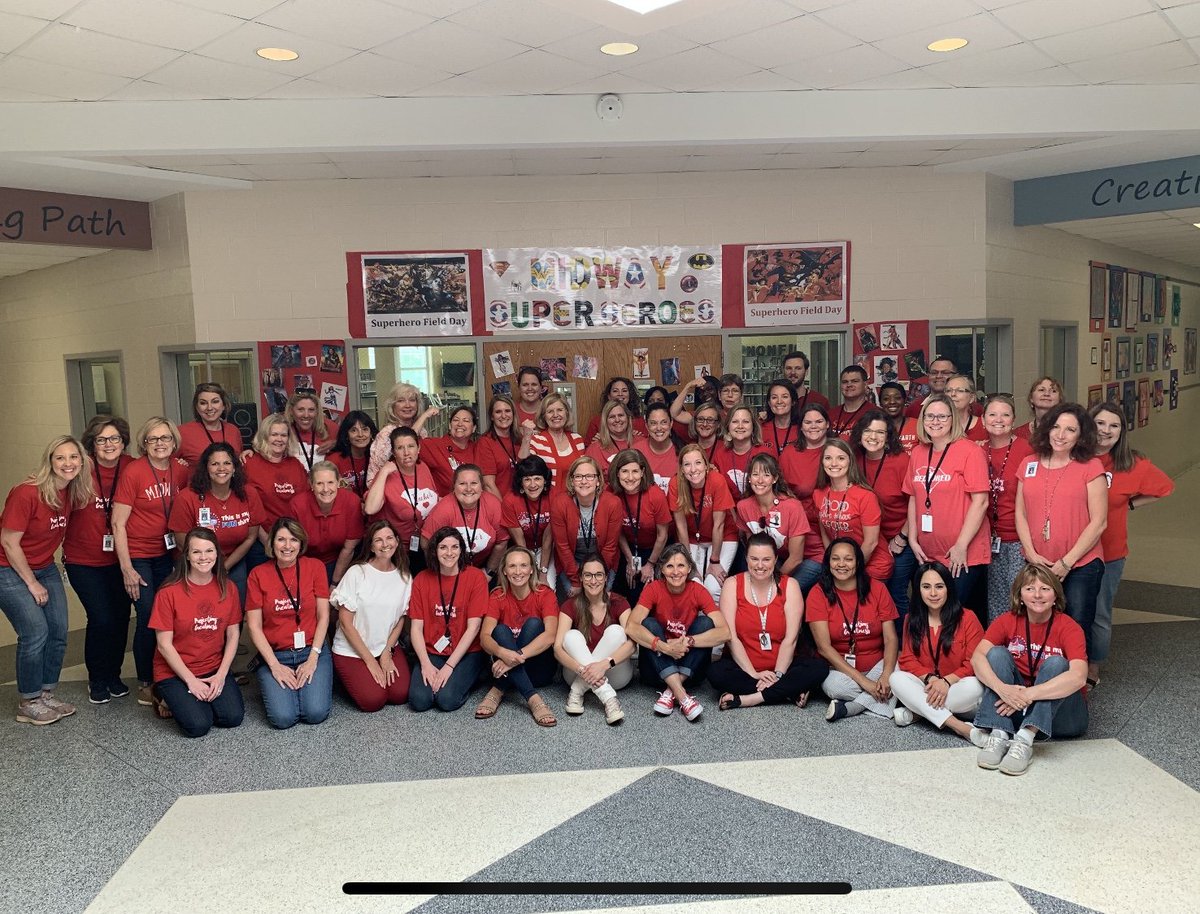 JoyfulAldridge's tweet image. As usual my MES Family showed up and showed out on this important day in education! #SCRedforEd #mesEmpowers