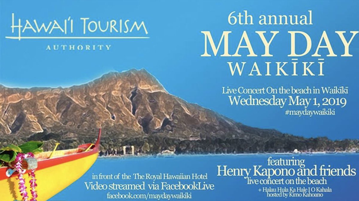 #MayDayWaikikik <a href="/MayDayWaikiki/">May Day Waikiki</a> is today! Watch #LiveFeed from #WaikikiBeach on #FacebookLive on the official FB page Facebook.com/maydaywaikiki starting at 4pm #Hawaii time #HiNews #HNL #HNLNews #HawaiiNews #HawaiiNewsNow