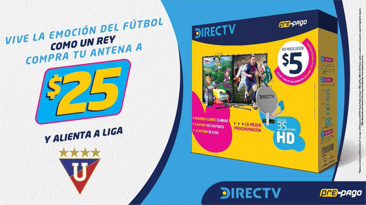 Antena Directv Prepago Ahora Sd & Hd Mismo Al Precio | Mercado Libre