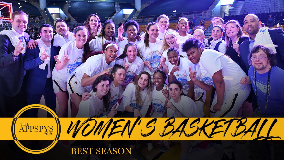 appstatesports's tweet image. After 22 wins and a WBI title, @AppStateWBB earns the #APPSPYS2019 Best Season Award!