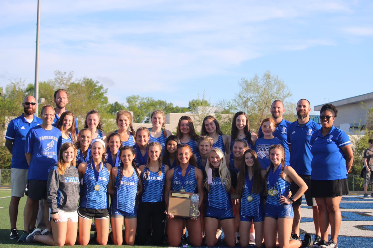 FreeburgTrack's tweet photo. 2019 Cahokia Conference Champs! https://t.co/askbAqR97b