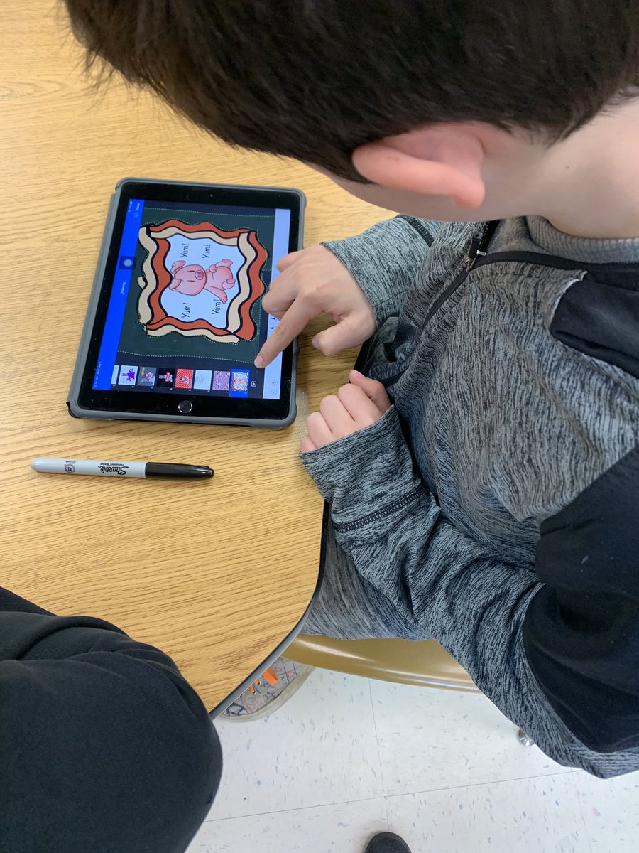 MrsNkellenb's tweet image. Learning the art of layering in @DoInkTweets to create sets for their commercials! Thanks @euting_jon for your help getting this project moving!  #artclass #art #artteacher