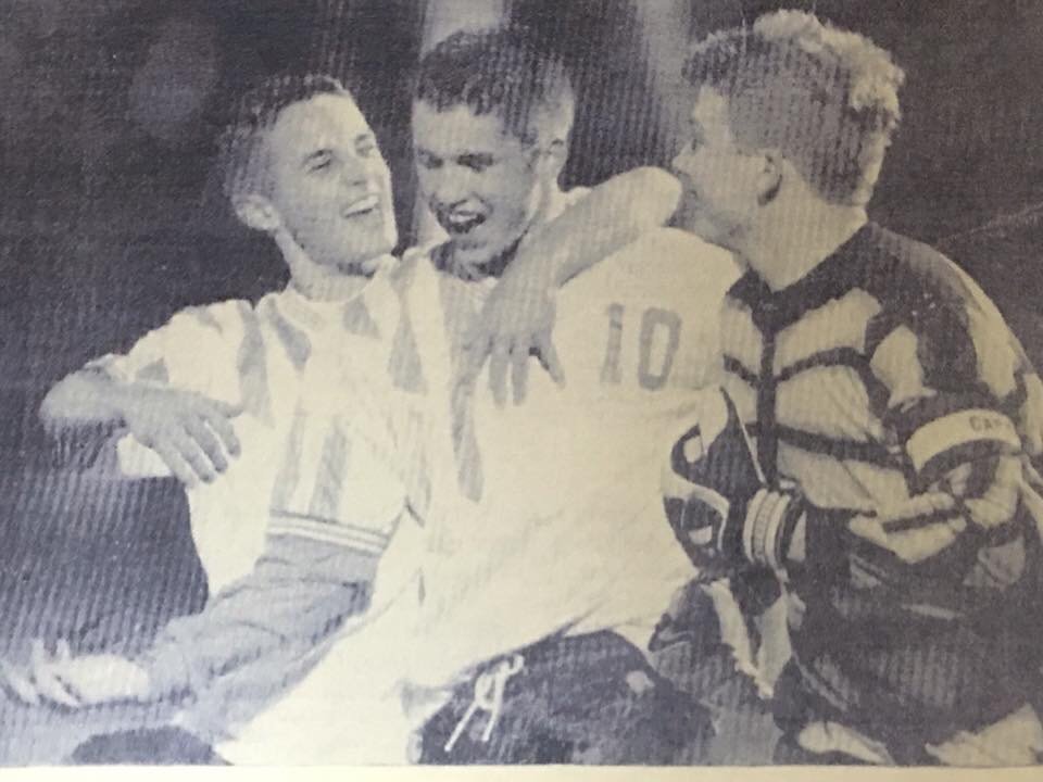 _MHSsoccer's tweet photo. Happy Birthday to the awesome Andrew Means - MHS class of 2003. 
 An integral part on one of the best teams in MHS history, and a key member of 2 SEOAL Championships &amp; 2 District runner-up trophies in 2000 &amp; 2001. Finished his MHS career with 8 goals &amp; 11 assists.
 🐅⚽ https://t.co/pkOkY8Q5wm