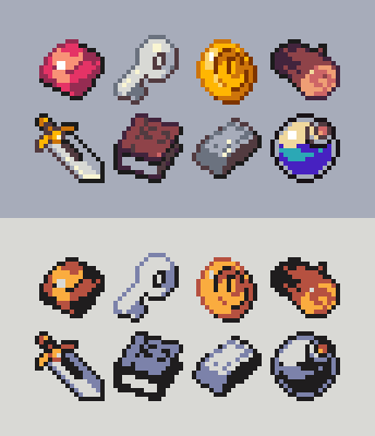 Lux On Twitter Working On Some 16x16 Sprites For Something Cool Pixelart Ãããçµµ