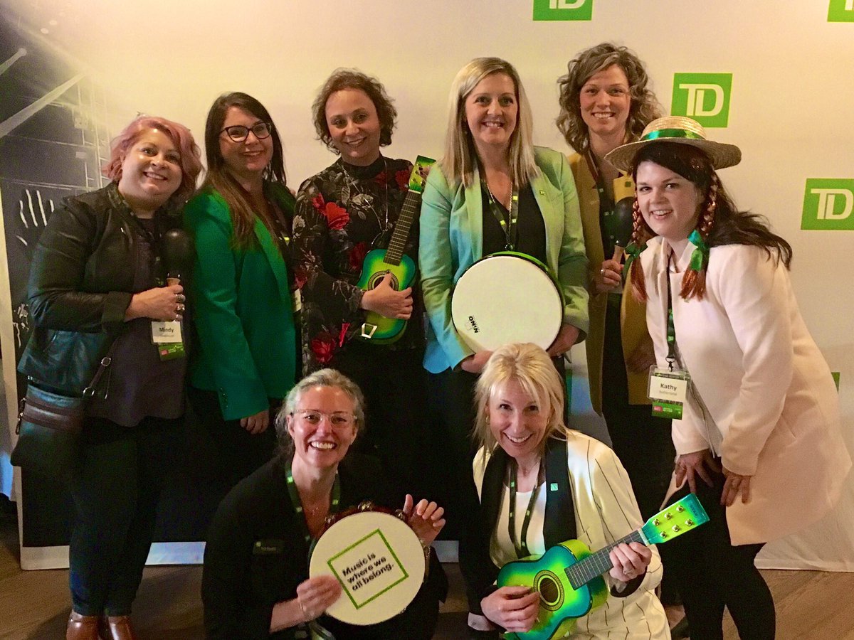 Music is where we all belong! DYK: TD sponsors over 90 music festivals and 100 community music programs from coast to coast. #TDMusic #ECMA2019 @EastCoastMusic