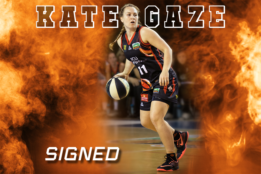 WNBL's tweet photo. .@KateGaze is returning to the @TownsvilleFire for #WNBL20!
After a year away from the league, Gaze is returning to the club where she won back-to-back championships in 2015 and 2016! 
Story: https://t.co/9i7wMS5s2C https://t.co/BgQeYs4JL1