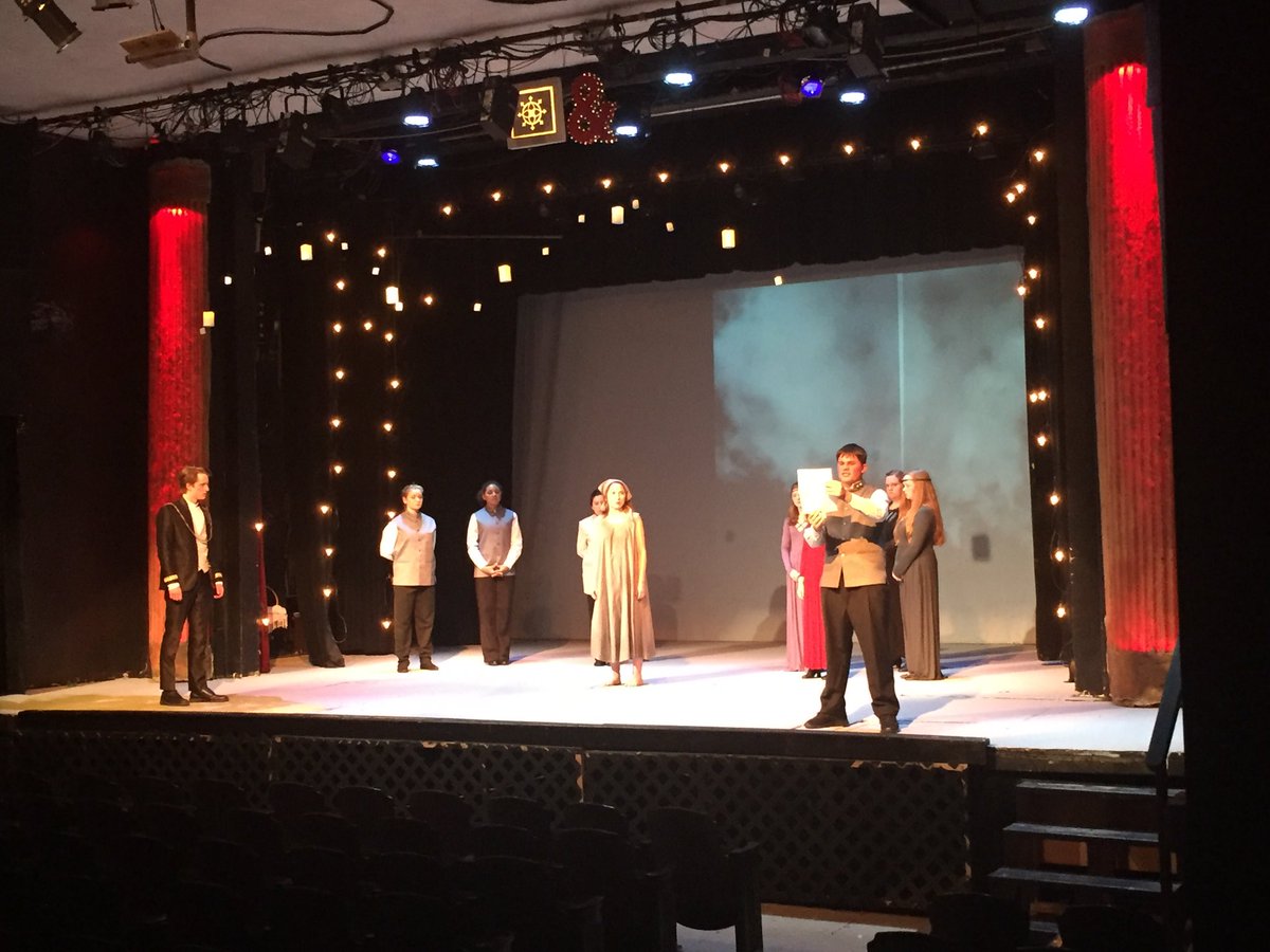 StCatherinesRVA's tweet photo. Tonight is the last dress rehearsal for the final Ampersand production in McVey Theatre. You can catch “The Winter’s Tale” Thursday-Saturday at 7:30 each night. Tickets are $5 in advance and $7 at the door. https://t.co/lzUTFoSPMh
